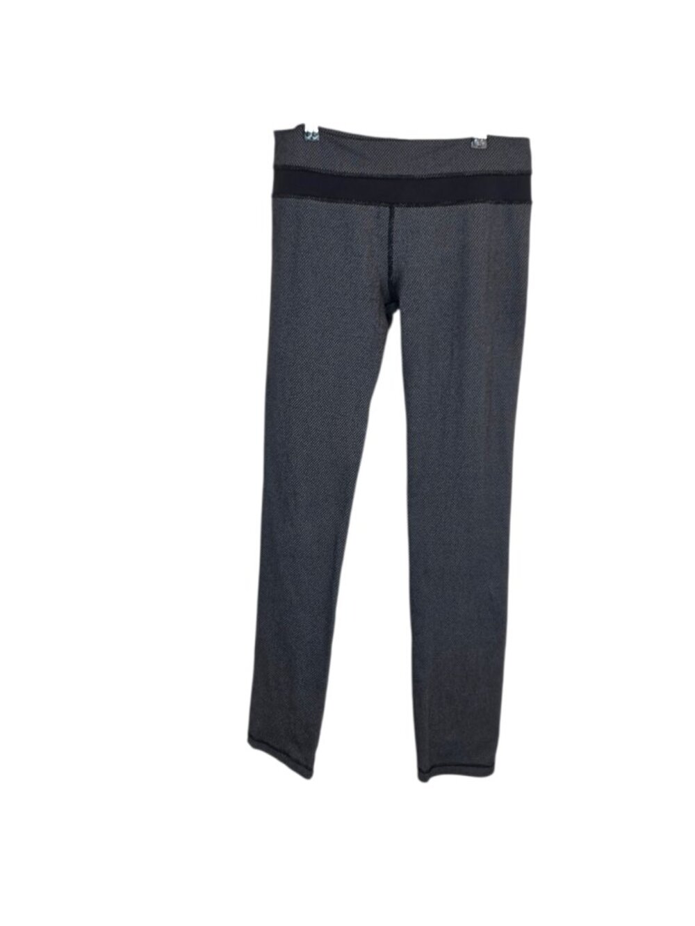 Lululemon Skinny Groove Pant Diamond Dot Black White, Size 10
